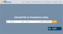 Desktop Screenshot of nexofranquicia.com