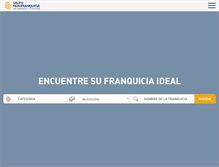 Tablet Screenshot of nexofranquicia.com